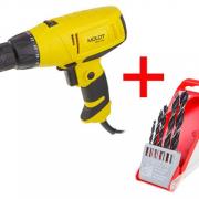 Дрель-шуруповерт MOLOT MDR 1024 в кор.+ АКЦИЯ! (Набор сверл по дер. 5 шт. WORTEX в подарок!) (MDR102400025A3) Дрель-шуруповерт MOLOT MDR 1024 в кор.+ АКЦИЯ! (Набор сверл по дер. 5 шт. WORTEX в подарок!) (MDR102400025A3)