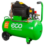 Компрессор ECO AE-501-1 (260 л/мин, 8 атм, коаксиальный, масляный, ресив. 50 л, 220 В, 1.80 кВт) Компрессор ECO AE-501-1 (260 л/мин, 8 атм, коаксиальный, масляный, ресив. 50 л, 220 В, 1.80 кВт)