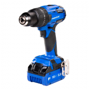 Аккумуляторная дрель-шуруповерт RAWLPLUG R-PDD18-XL2 (пластм. чемодан, 2 акумулятора 5,0 Ah, быстрая зарядка 6,5 А, перчатки) Аккумуляторная дрель-шуруповерт RAWLPLUG R-PDD18-XL2 (пластм. чемодан, 2 акумулятора 5,0 Ah, быстрая зарядка 6,5 А, перчатки)
