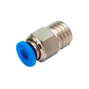 Фитинг цанговый прямой PC 4-М10х1.5 Фитинг цанговый прямой PC 4-М10х1.5