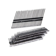 Реечные гвозди 21 градус 2.8х80 мм гладкие / 2000шт // For-Est Реечные гвозди 21 градус 2.8х80 мм гладкие / 2000шт // For-Est