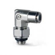 Фитинг цанговый угловой поворотный Camozzi 6522 3-M3 Фитинг цанговый угловой поворотный Camozzi 6522 3-M3