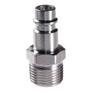 Соединение быстросъем. ПАПА х нар. резьба 1/2" (сталь) ECO (AS-M/MT12) Соединение быстросъем. ПАПА х нар. резьба 1/2" (сталь) ECO (AS-M/MT12)