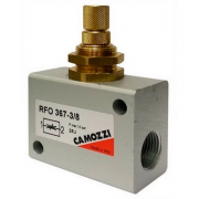 Дроссель без обр. клап. с внутр. G3/8" (Cu/NiLa) Camozzi RFO 367-3/8 Дроссель без обр. клап. с внутр. G3/8" (Cu/NiLa) Camozzi RFO 367-3/8