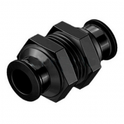 Фитинг цанговый прямой c накидными гайками Camozzi FD7590 6 Фитинг цанговый прямой c накидными гайками Camozzi FD7590 6