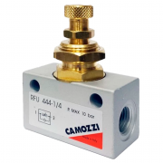 Дроссель с обр. клап. с внутр. на внутр. G1/4"→G1/4" (Steel) Camozzi RFU 444-1/4 Дроссель с обр. клап. с внутр. на внутр. G1/4"→G1/4" (Steel) Camozzi RFU 444-1/4