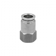 Фитинг цанговый прямой под Ф8 с внутр. G1/4" (Steel) Camozzi X6463 8-1/4 SS316 Фитинг прямой Фитинг цанговый прямой под Ф8 с внутр. G1/4" (Steel) Camozzi X6463 8-1/4 SS316 Фитинг прямой