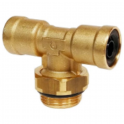 Фитинг цанговый T-образный под Ø12 с наружн. M16x1,5C (Cu/NiLa) Camozzi 9412 12-M16X1,5C Фитинг цанговый T-образный под Ø12 с наружн. M16x1,5C (Cu/NiLa) Camozzi 9412 12-M16X1,5C