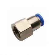 Фитинг прямой с внутренней резьбой PCF 10-02 (R1/4") Фитинг прямой с внутренней резьбой PCF 10-02 (R1/4")