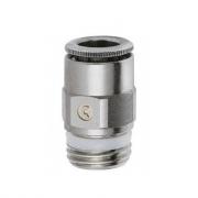 Фитинг цанговый прямой Camozzi S6510 4-1/4 Фитинг цанговый прямой Camozzi S6510 4-1/4