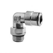 Фитинг цанговый угловой поворотный Camozzi 6522 8-1/4 Фитинг цанговый угловой поворотный Camozzi 6522 8-1/4