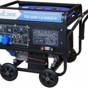 Инверторный бензиновый сварочный генератор TSS GGW 5.0/200ED-R Инверторный бензиновый сварочный генератор TSS GGW 5.0/200ED-R
