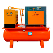 Компрессор винтовой Атом А4Е-270 (10 бар, 400 л/мин, 4 кВт, 270л, IP23)