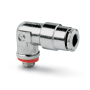 Фитинг цанговый угловой Camozzi 6501 4-M5 Фитинг цанговый угловой Camozzi 6501 4-M5