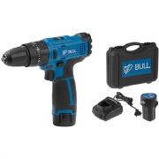 Аккум. дрель-шуруповерт BULL SR 1201 в чем. (12.0 В, 2 акк., 1.5 А/ч Li-Ion, 2 скор., 25 Нм, шурупы до 6 мм) (04003325) Аккум. дрель-шуруповерт BULL SR 1201 в чем. (12.0 В, 2 акк., 1.5 А/ч Li-Ion, 2 скор., 25 Нм, шурупы до 6 мм) (04003325)