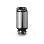 Фитинг цанговый прямой Camozzi 6512 10-1/4-M Фитинг цанговый прямой Camozzi 6512 10-1/4-M