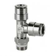 Цанговый тройник Camozzi S6440 10-1/4 Цанговый тройник Camozzi S6440 10-1/4