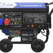 Инверторный бензиновый сварочный генератор TSS GGW 6.0/250ED-R3 Инверторный бензиновый сварочный генератор TSS GGW 6.0/250ED-R3