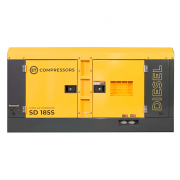 Дизельный винтовой компрессор ET-Compressors ET SD-185S-7 бар Дизельный винтовой компрессор ET-Compressors ET SD-185S-7 бар