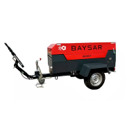 Дизельный винтовой компрессор BAYSAR DS185-7 на шасси Дизельный винтовой компрессор BAYSAR DS185-7 на шасси