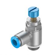 Дроссель Festo GRLA-3/8-QS-10-RS-D Дроссель Festo GRLA-3/8-QS-10-RS-D