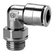 Фитинг цанговый угловой поворотный Camozzi 6522 10-1/8 Фитинг цанговый угловой поворотный Camozzi 6522 10-1/8