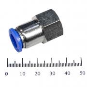 Фитинг прямой с внутренней резьбой PCF 12-03 (R3/8") Фитинг прямой с внутренней резьбой PCF 12-03 (R3/8")