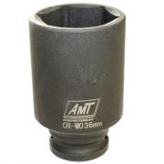 Головка торцевая ударная удлиненная AMT IS 1/2" ‑ 36 мм Головка торцевая ударная удлиненная AMT IS 1/2" ‑ 36 мм