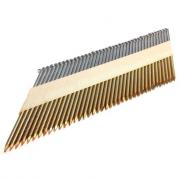 Реечные гвозди 34 градуса 2.8x50 мм ершеные оцинкованные / 4800 шт // Mainpack Реечные гвозди 34 градуса 2.8x50 мм ершеные оцинкованные / 4800 шт // Mainpack