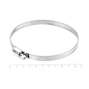 Хомут червячный 90-110/9 нерж. W2 (AISI 430)