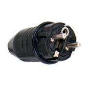 Вилка с заземляющим контактом EWM SKGS 16A 250V CEE7/7, DIN 49440/441 Вилка с заземляющим контактом EWM SKGS 16A 250V CEE7/7, DIN 49440/441