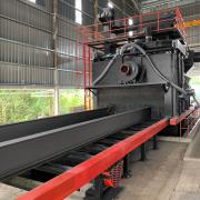 Дробеструйная установка проходного типа HRS-BCP4200 Дробеструйная установка проходного типа HRS-BCP4200