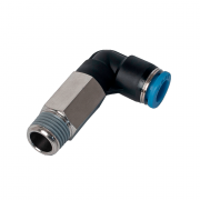 Фитинг L‑образный удлиненный NBPT PLL 04‑М6 (нар. резьба М6*1)
