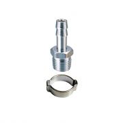 Переходник 1/2"M ‑ елочка 10 мм (обжимное кольцо 10х15 мм) Fubag 180264