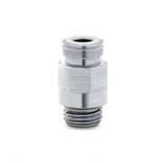 Фитинг цанговый прямой под Ø12 с наружн. G1/2" (Cu/NiLa) Camozzi H8512 12‑1/2‑V