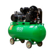 Компрессор ECO AE‑1005‑B1 (380 л/мин, 8 атм, ременной, масляный, ресив. 100 л, 220 В, 2.20 кВт)