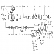 Запчасть к Frosp ПГ‑240 №14, Прокладка (шайба рамы) [Gasket]