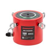 Домкрат гидравлический, однополостной 150 т, ход 50 мм [HRH‑CY03150050]