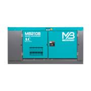 Винтовой дизельный компрессор Master Blast MB‑210B‑10+АС с осушителем, на раме