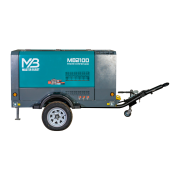 Винтовой дизельный компрессор Master Blast MB‑210D‑10 на шасси