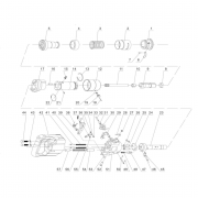 Пружина отбоя (№28) для FROSP ПЦ‑84 (GFT5)