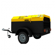 Дизельный винтовой компрессор КВ‑3/8П ‑ 8 бар передвижной