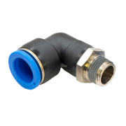 Фитинг L‑образный HIMPT PL 16‑03 (нар. резьба R3/8")