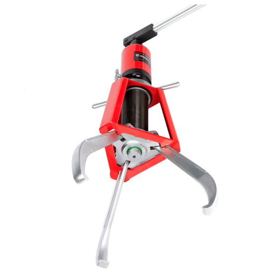 Съёмник гидравлический со встроенным насосом, самоцентрующийся, 5 т, Ø захвата 20-200 мм, глубина 160 мм [HRH-PU0305200]