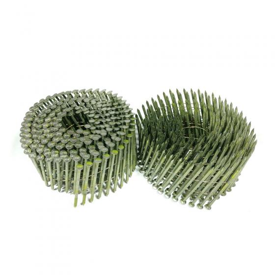 Гвозди барабанные BDC 25/60 BK RING ершеные / 7200шт // BeARUS 