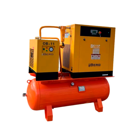 Компрессор винтовой Berg ВК-11РО-500 - 16 бар (IP23)