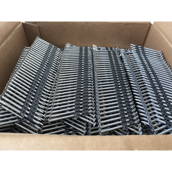 Реечные гвозди 21 градус 2.8х60 мм ершеные / 4380шт // FROSP