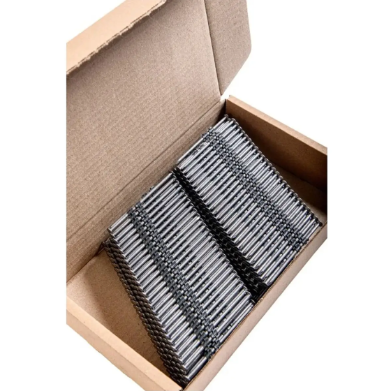 Реечные гвозди 21 градус 2.8х80 мм гладкие / 2000шт // For-Est