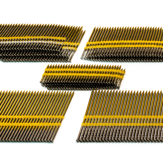 Реечные гвозди R20 38X100 BK SCHRAUB винтовые / 2000 шт // BeA 