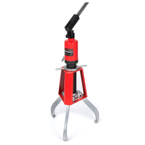 Съёмник гидравлический со встроенным насосом, самоцентрующийся, 5 т, Ø захвата 20-200 мм, глубина 160 мм [HRH-PU0305200]